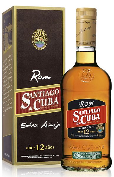 Сантьяго де Куба Рон Экстра Аньехо 12 лет в п/к