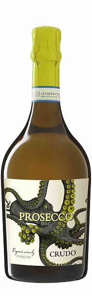 Просекко Тревизо Органик Брют, Крудо