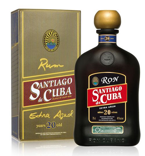 Сантьяго де Куба Рон Экстра Аньехо 20 лет в п/к