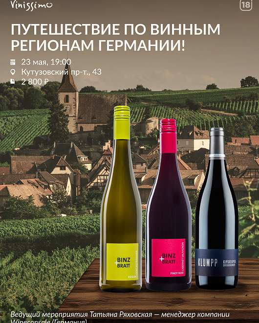 Путешествие по Виноградникам Германии!