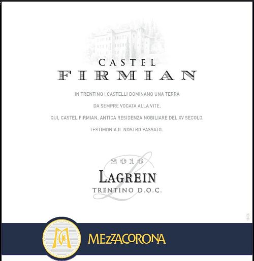 Лагрейн Кастель Фирмиан, Трентино 