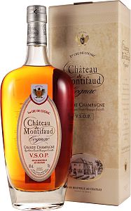 Гранд Шампань Премье Крю Шато де Монтифо V.S.O.P. в п/к Гранд Шампань Премье Крю Шато де Монтифо V.S.O.P. в п/к