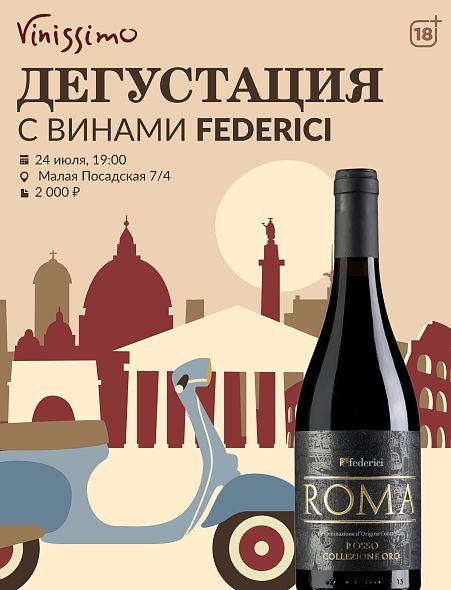 Римские Каникулы с FEDERICI!