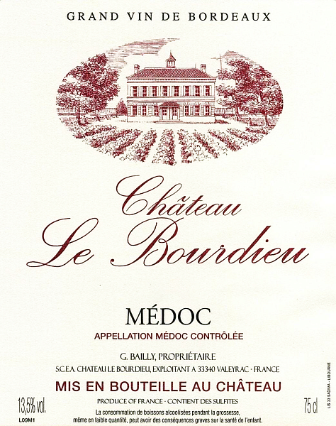 Шато ле Бурдьё Крю Буржуа, Медок
