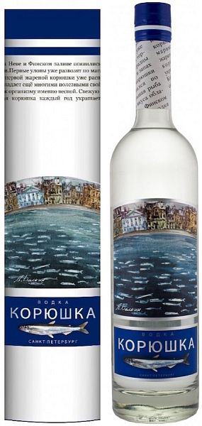 Корюшка в подарочном тубусе