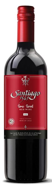 Каберне Совиньон, Сантьяго 1541, Центральная Долина, полусладкое