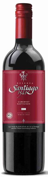 Каберне Совиньон Резерва, Сантьяго 1541, Центральная Долина